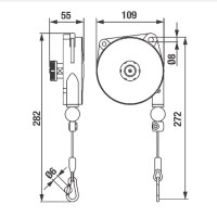 PAM Buehnen HB 710 Bulk Adhesive Spray Glue Gun