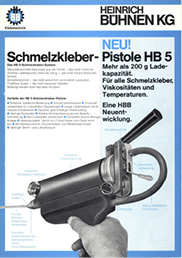 HB 5 Pneumatische Klebepistole